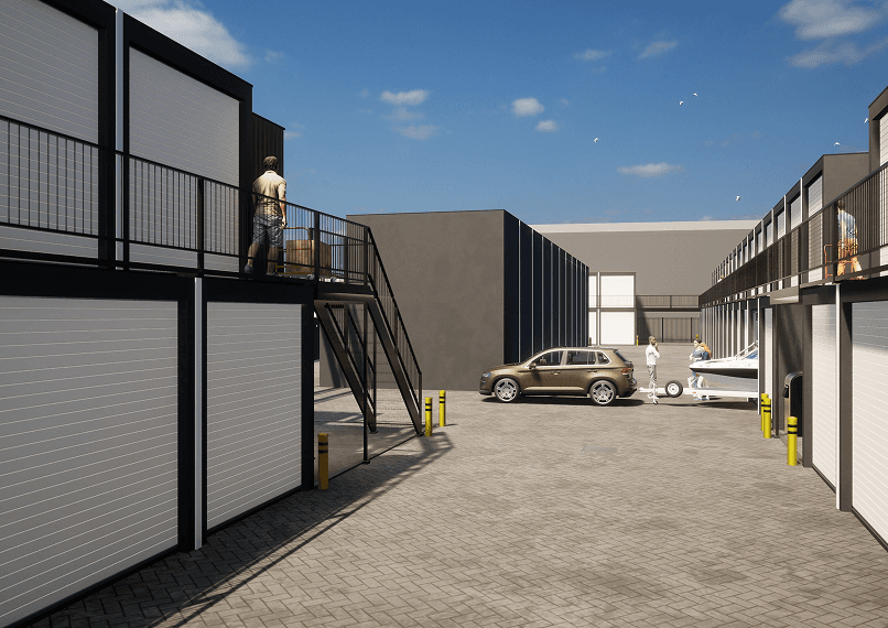 Foto van Garageboxen