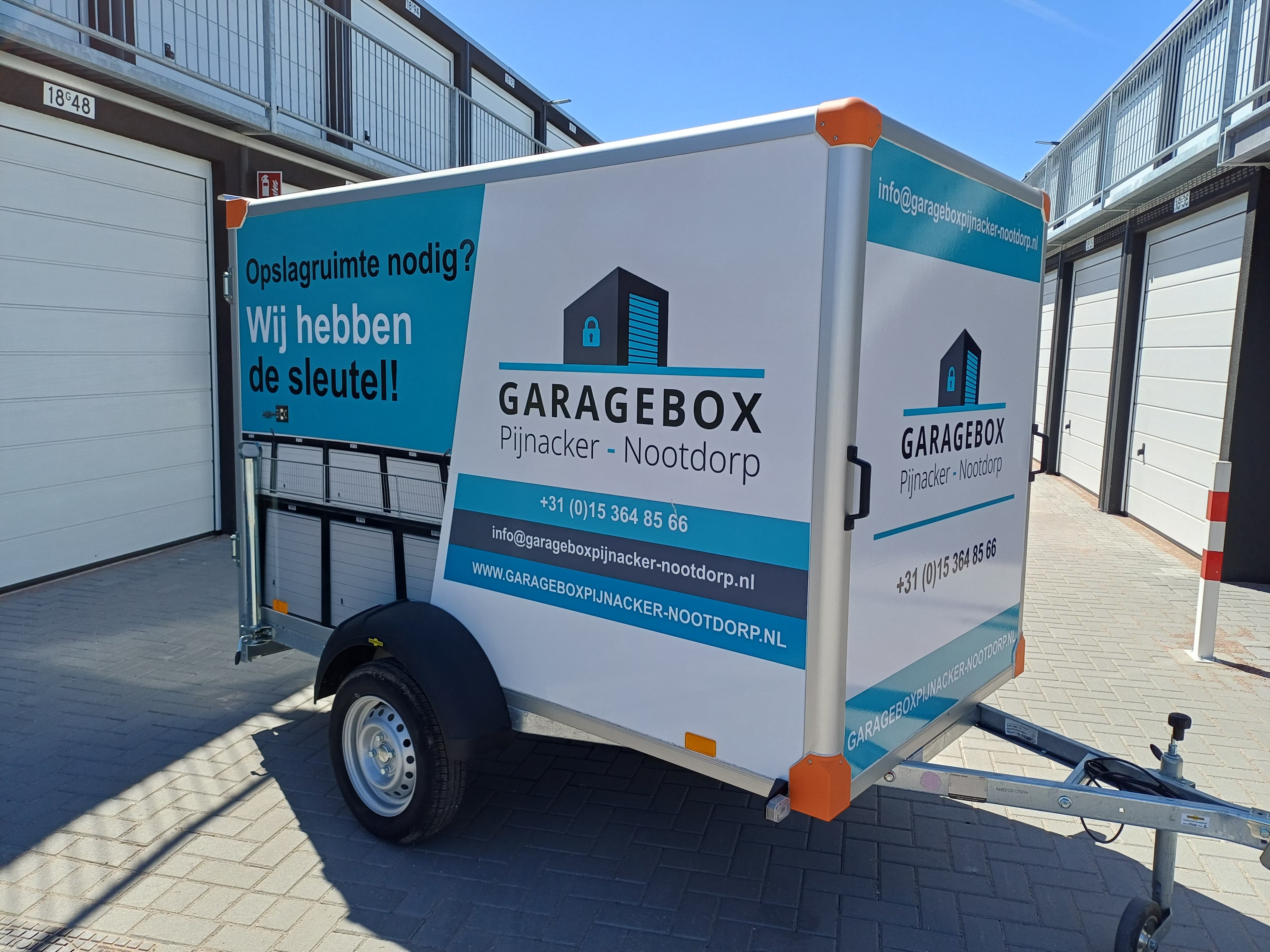 Aanhanger Garagebox Pijnacker-Noodorp
