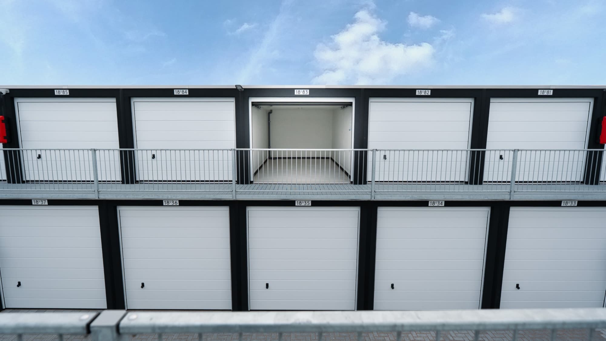 Garagebox Compact op de 1e verdieping